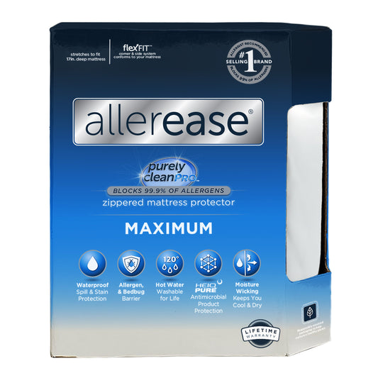 Maximum Allergy + Bed Bug Protection Mattress Protector